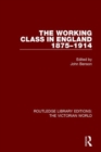 The Working Class in England 1875-1914 - Book