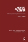 Hewett Cottrell Watson : Victorian Plant Ecologist and Evolutionist - Book