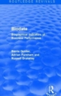 Biodata (Routledge Revivals) : Biographical Indicators of Business Performance - Book