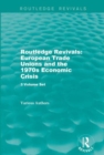 Routledge Revivals: European Trade Unions and the 1970s Economic Crisis - Book