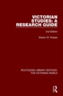 Victorian Studies : A Research Guide - Book