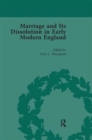 Marriage and Its Dissolution in Early Modern England, Volume 4 - Book