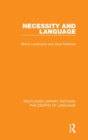 Necessity and Language - Book