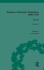 Women's University Narratives, 1890-1945, Part II : Volume I - Book
