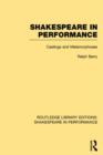 Shakespeare in Performance : Castings and Metamorphoses - Book