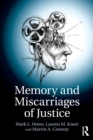 Memory and Miscarriages of Justice - Book