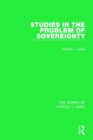 Studies in the Problem of Sovereignty (Works of Harold J. Laski) - Book