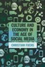 Culture and Economy in the Age of Social Media - Book