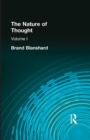 The Nature of Thought : Volume I - Book