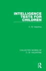 Intelligence Tests for Children - Book