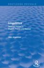 Linguistica : Selected Papers in English, French and German - Book