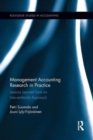 Management Accounting Research in Practice : Lessons Learned from an Interventionist Approach - Book