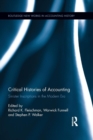 Critical Histories of Accounting : Sinister Inscriptions in the Modern Era - Book
