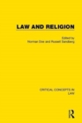Law and Religion - Book