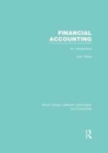 Financial Accounting  (RLE Accounting) : An Introduction - Book