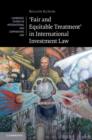 'Fair and Equitable Treatment' in International Investment Law - eBook