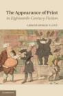Appearance of Print in Eighteenth-Century Fiction - eBook