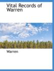 Vital Records of Warren - Book