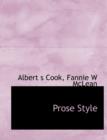 Prose Style - Book