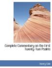 Complete Commentary on the First Twenty-Two Psalms - Book