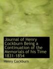 Journal of Henry Cockburn Being a Continuation of the Memorials of His Time 1831-1854 - Book