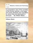 A Comparative View of the Mortality of the Human Species, at All Ages; And of the Diseases and Casualties by Which They Are Destroyed or Annoyed. ... by William Black, ... - Book