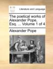 The Poetical Works of Alexander Pope, Esq. ... Volume 1 of 4 - Book
