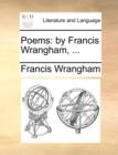 Poems: by Francis Wrangham, ... - Book