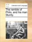 The Ramble of Philo, and His Man Sturdy. - Book
