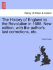 The History of England to the Revolution in 1688. New edition, with the author's last corrections, etc. - Book