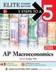 5 Steps to a 5: AP Macroeconomics 2022 Elite Student Edition - Book