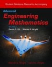 Student Solutions Manual To Accompany Advanced Engineering Mathematics - Book