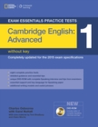 Exam Essentials Practice Tests: Cambridge English Advanced 1 with DVD-ROM - Book