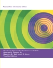 Thomas' Calculus Early Transcendentals: Pearson New International Edition - Book