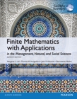 Finite Mathematics with Applications, Global Edition - Book