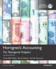 Horngren's Accounting, The Managerial Chapters, Global Edition + MyLab Accounting with Pearson eText (Package) - Book