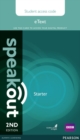 Speakout Starter 2nd Edition eText Access Card - Book