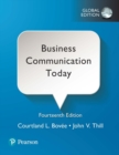 Business Communication Today plus Pearson MyLab Business Communication with Pearson eText, Global Edition - Book