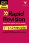 York Notes for AQA GCSE Rapid Revision: Frankenstein catch up, revise and be ready for and 2023 and 2024 exams and assessments - Book