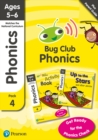 Phonics - Learn at Home Pack 4 (Bug Club), Phonics Sets 10-12 for ages 5-6 (Six stories + Parent Guide + Activity Book) - Book