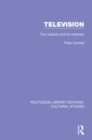 Television : The Medium and its Manners - eBook
