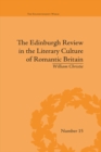 The Edinburgh Review in the Literary Culture of Romantic Britain : Mammoth and Megalonyx - eBook