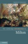 Cambridge Introduction to Milton - eBook