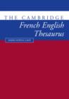 The Cambridge French-English Thesaurus - eBook