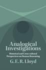 Analogical Investigations : Historical and Cross-cultural Perspectives on Human Reasoning - eBook