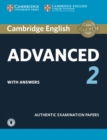 Cambridge English Advanced 2 Student's Book with answers and Audio : Authentic Examination Papers - Book