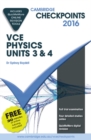 Cambridge Checkpoints VCE Physics Units 3 and 4 2016 and Quiz Me More - Book