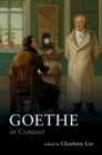 Goethe in Context - Book