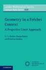 Geometry in a Frechet Context : A Projective Limit Approach - Book