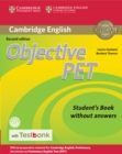 Objective PET Student's Book without Answers with CD-ROM with Testbank - Book